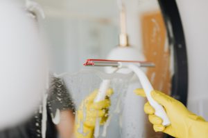 Streak Free MIrror Cleaning