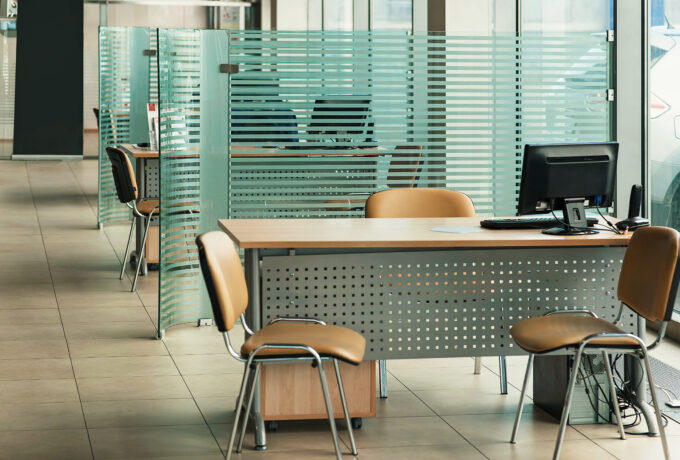 Glass Office Partition Dividers